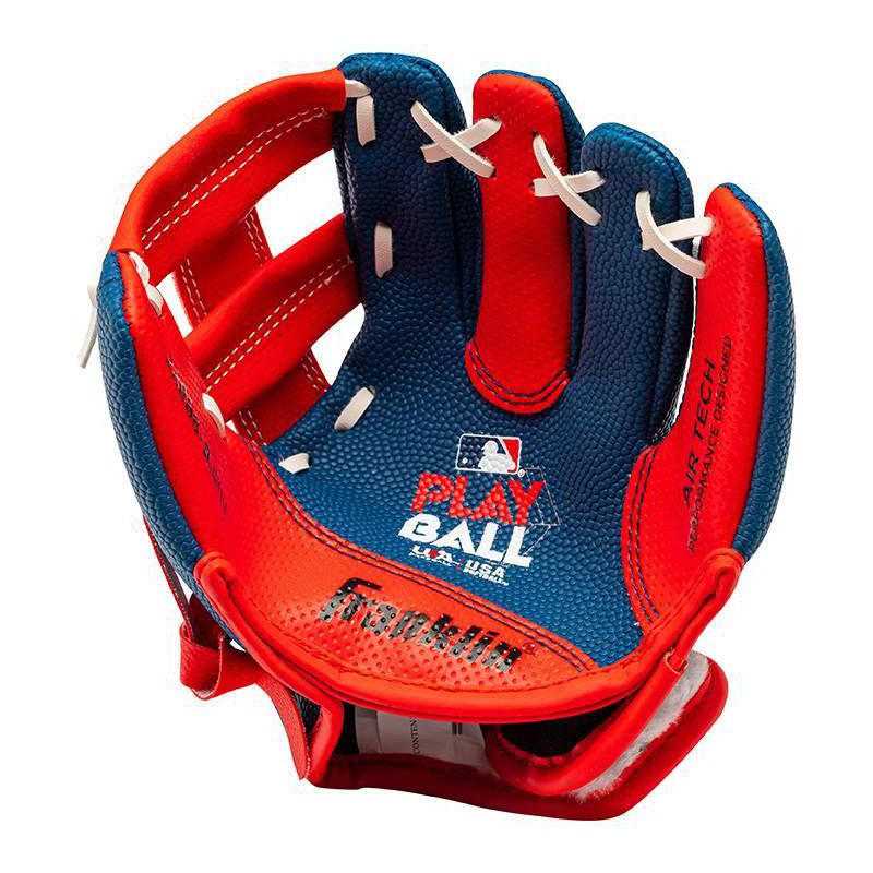 Franklin Sports MLB Playball Air Tech 8.5 Glove - Blue/Red, 5 of 7