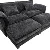 TiramisuBest Chenille fabric, Modular Sectional Sofa with Storage, Sideboard Buffet Style Design for Living Room - 2 of 4