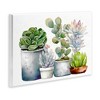 Stupell Industries Mixed Botanicals Floral Succulents Wall Plaque Art, 15" x 10" - 2 of 4