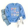 Simply Sage Market Women's Graphic Sweatshirt Coquette Bow Chart - 3 of 3