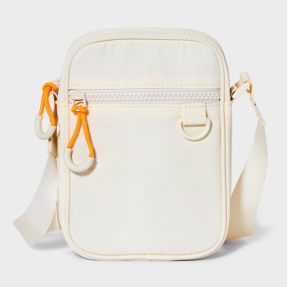 Photos - Women Bag Utility Cell Phone Crossbody Bag - Wild Fable™ Cream