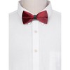 INSPIRE CHIC Men's Velvet Adjustable Pre-Tied Bow Tie - 4 of 4