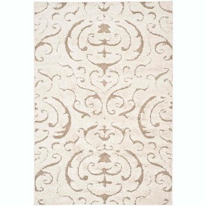 Florida Shag SG462 Power Loomed Area Rug  - Safavieh - 1 of 4