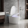 Vipbear Full/Half Flush Smart Toilet with Bidet Built in,Bidet Toiletand Night Light,One-Piece Toilet for Bathroom,Auto Soft Close,Foam Shield - 2 of 4