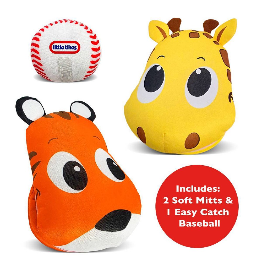 Little Tikes 7'' Catch & Stick Toy Baseball - 3pc M