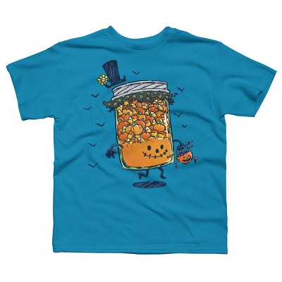 Boy's Design By Humans Halloween Jam By nickv47 T-Shirt