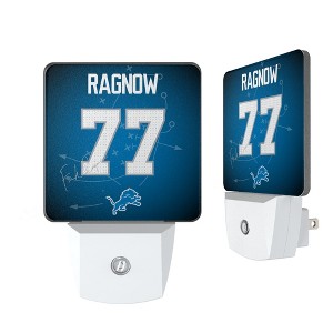 NFL Detroit Lions Players Game Tactic Night Light 2-Pack - 1 of 4