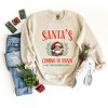 Simply Sage Market Women's Graphic Sweatshirt Santa's Comin To Town Vintage - 3 of 4