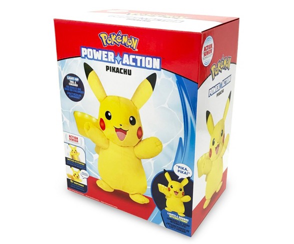 Pokemon Power Action Pikachu Plush