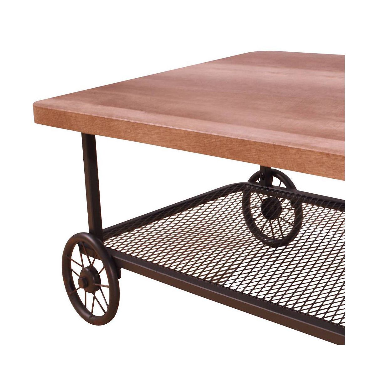 Acme Furniture Francie Coffee Table Oak/Antique Gray - thumbnail 5