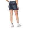 WallFlower Women's Luscious Curvy Denim Shorts Mid-Rise Bling Insta Stretch Juniors (Available in Plus Size) - 2 of 3