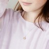Girls' Birthstone Cubic Zirconia Sterling Silver Necklace - In Season Jewelry - 3 of 4