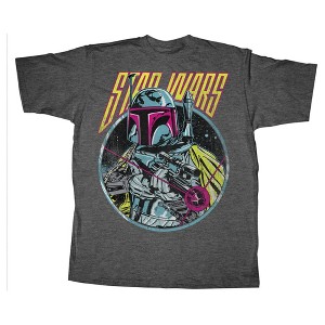 Men's Star Wars Boba Fett Blaster T-Shirt - 1 of 4