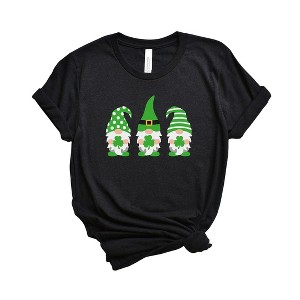 Simply Sage Market Women's Lucky Gnomes Short Sleeve Graphic Tee - 1 of 3