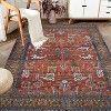 Gulches Area Rug 5x7 Vintage Bohemia Non-slip Washable Rug - 2 of 4