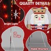 Karl Home Pre-lit 2D Nutcracker Soldier with 162 LED Warm White Lights and Stakes for Xmas Outdoor Holiday - 2 of 4
