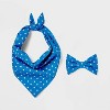 Collar Side Flower Dog Bow Tie - 3.5 - Boots & Barkley™ : Target