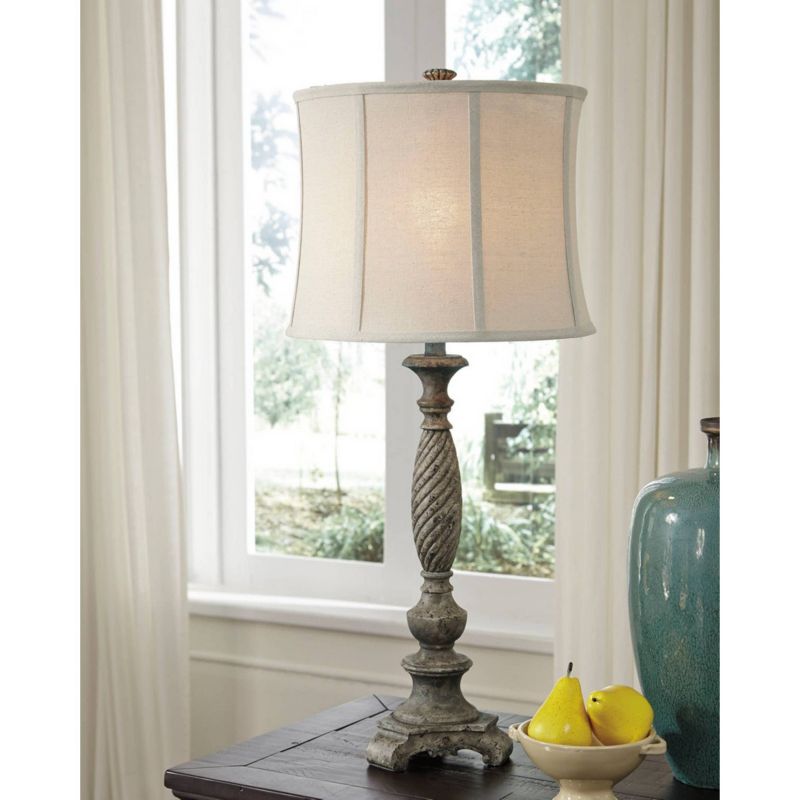 Alinae Table Lamp Antique Gray  - Signature Design by Ashley, 4 of 5