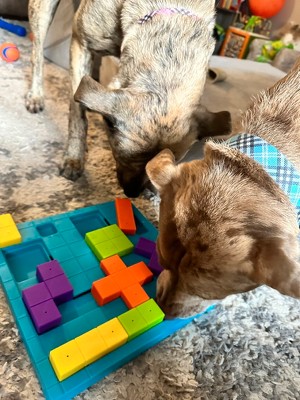 Brightkins Brain Teaser Treat Puzzle Dog Toy