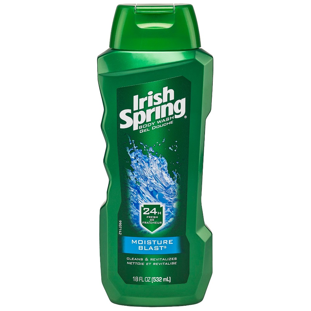UPC 035000269195 Irish Spring Body Wash, Moisture Blast, 6 Count
