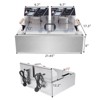 Winado 5000 Watt 22 Cool Touch Deep Fryer - 2 of 4