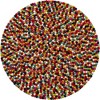 Unique Loom Felt Ball Collection Area Rug - Cloud - 2 of 4