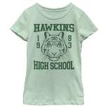 Girl's Stranger Things Hawkins High School Tiger 1983 T-Shirt