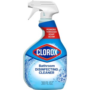 Clorox Disinfecting Bathroom Cleaner Spray Bottle - 30oz - 1 of 4