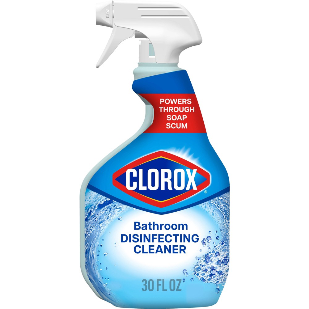 UPC 044600080338 product image for Clorox Disinfecting Bathroom Cleaner Spray Bottle - 30oz | upcitemdb.com