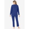 Dreams & Co. Plus Size 2-Piece Lounge Set - 3 of 4