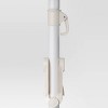 7'x7' Outdoor Patio Beach Umbrella Broken Stripe - Sun Squad™: Fade-Resistant Canopy, Steel Frame, Collar Tilt, Includes Carry Bag - 4 of 4