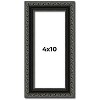 PosterPalooza | Panoramic Antique Black Picture Frame - UV Acrylic, Foam Board Backing, Hanging Hardware - 2 of 4