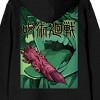 Jujutsu Kaisen Core Poster Long Sleeve Black Adult Hooded Sweatshirt - 3 of 4