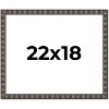 PosterPalooza | Deco Black Picture Frame - UV Acrylic, Backing Board, Hanging Hardware Included - 2 of 4