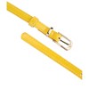 INSPIRE CHIC Women's Patent Leather PU Skinny Alloy Buckle Jeans Waist Belt - 4 of 4