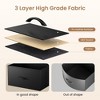 GustoWave 12-Drawer Fabric Dresser, Skinny Chest of Drawers with Charging Station, Led Lights & Metal Frame, Modern Cloth Storage Organizer - 4 of 4