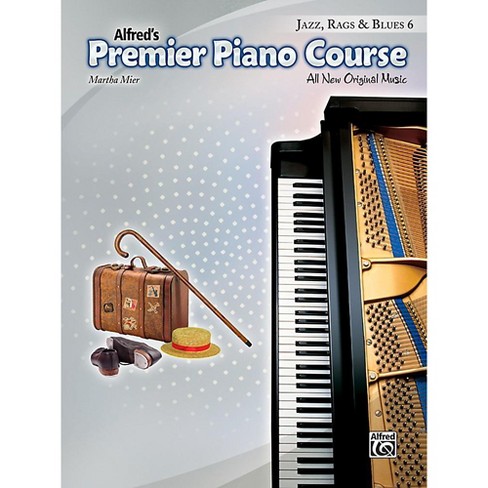 Alfred Premier Piano Course Jazz Rags Blues Book 6 - 