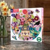 eeBoo Piece & Love: Fruits & Flowers - 500 Piece Puzzle - Adult Round Jigsaw - 4 of 4
