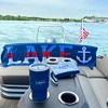 Pavilion Gift Company - Lake Life - 30 oz Travel Tumbler with 3D Silicone Wrap - Portable Drinkware - 3 of 4