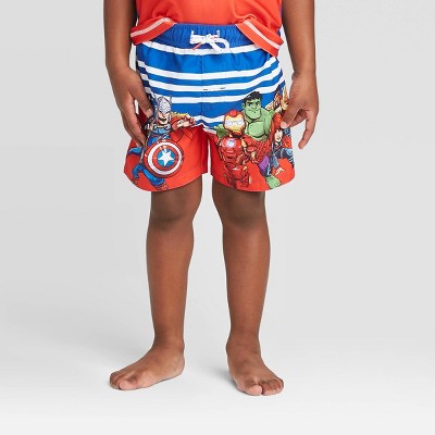 boys avengers swim trunks