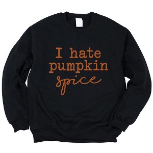 Simply Sage Market Women's Graphic Sweatshirt I Hate Pumpkin Spice - 1 of 4