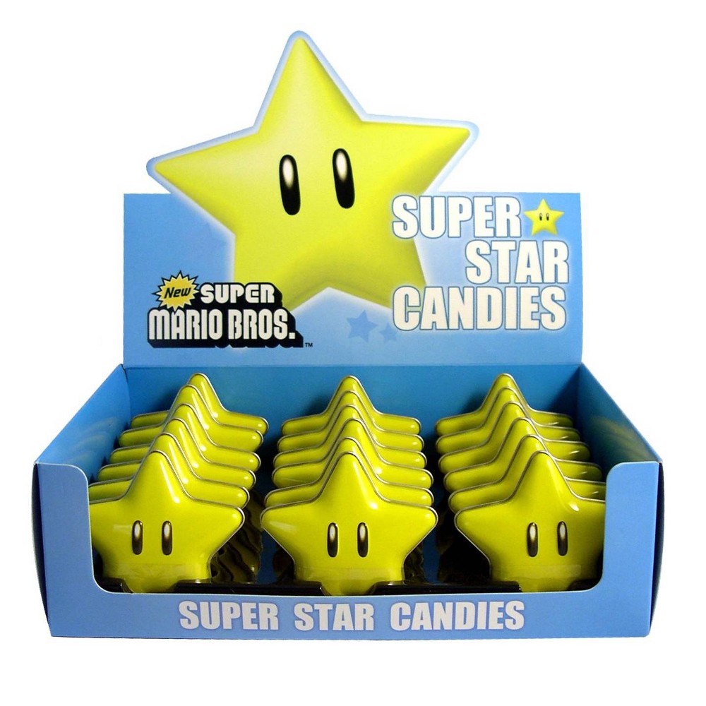 Nintendo Star Tin Candy