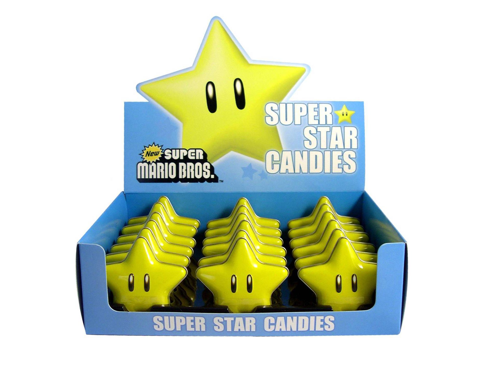 Nintendo Star Tin Candy