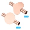 Unique Bargains Wall-Mounted Display Decoration Dried Flower Vase Tube 4 Pcs - 3 of 4