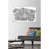 Trends International Netflix Stranger Things: Season 5 (2025) - Hawkins Map Unframed Wall Poster Prints - 2 of 4