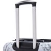 3-piece luggage set with PC multifunctional large capacity luggage luggage suitcase, PC universal wheels and password lock, easy to carry - 3 of 4