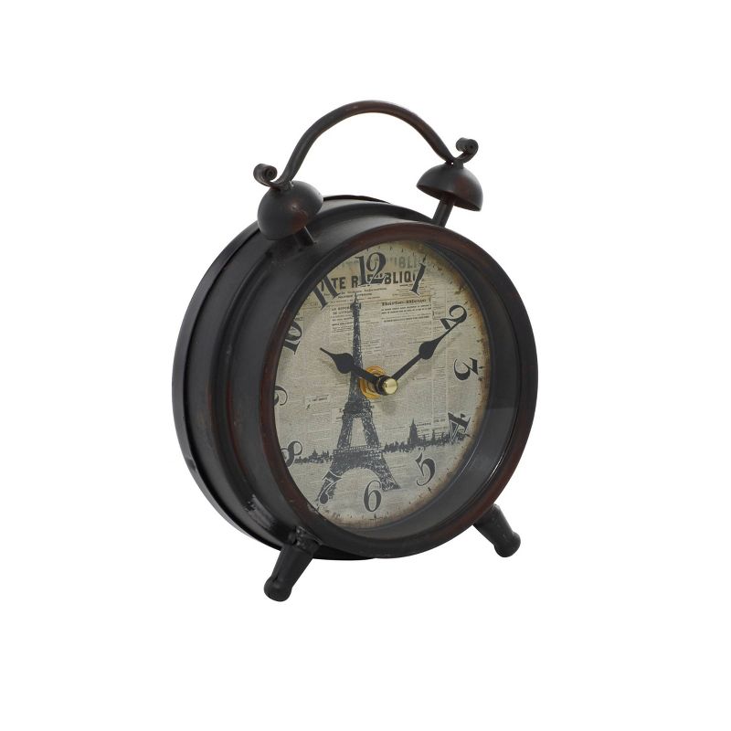 Metal Clock with Bell Style Top - Olivia & May, 4 of 7