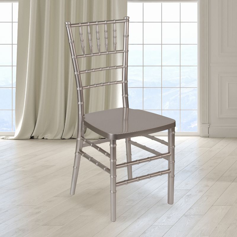 Flash Furniture HERCULES PREMIUM Series Resin Stacking Chiavari Chair, 2 of 6