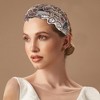 Unique Bargains Women's Elegant Lace Wide Hairband 5.91"x5.12" 1 Pc - 2 of 3