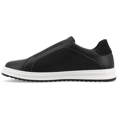 Vance Co. Vance Mens Matteo Medium and Wide Width Slip-on Sneaker, Black 13W — фото 2